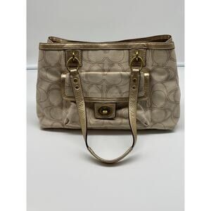 Coach Penelope Linen tote F19231